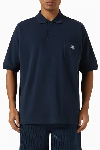 Ethan Polo Shirt in Cotton Piqué