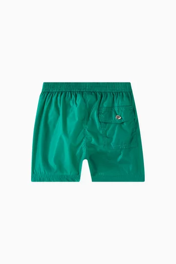 Logo Swim Shorts in Nylon