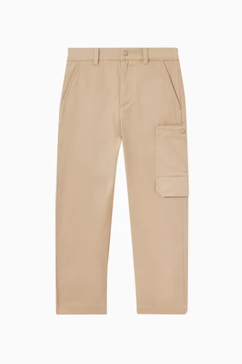 بنطال بحزام نايلون مطاطي