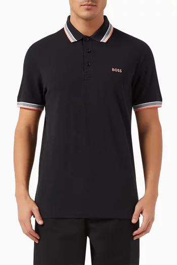 Paddy Slim-fit Polo Shirt in Cotton
