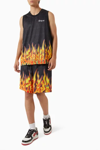 Reversible Bape Basketball Shorts