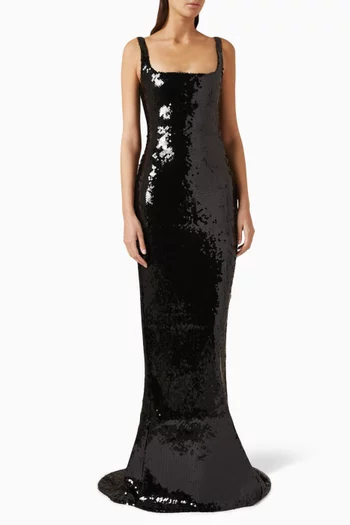 Electra Sequinned Gown