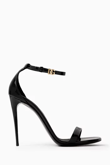 Keira 105 Sandals in Patent Leather
