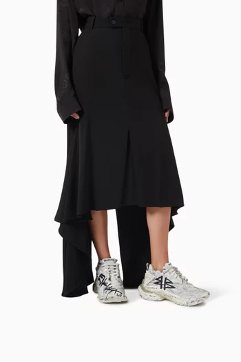 Runner Graffiti Sneakers in Mesh & Nylon