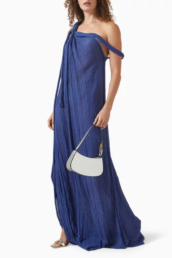 Gia One-shoulder Gown in Cotton