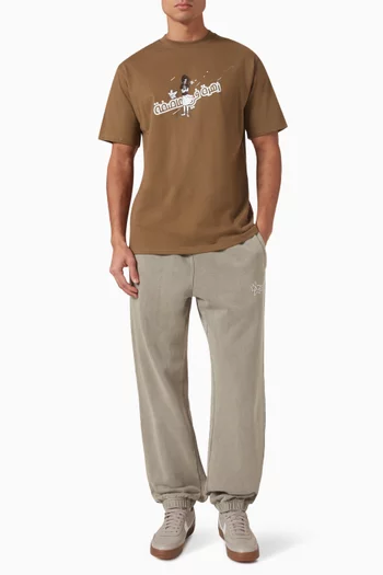 Flowers In The Wind T-shirt in Cotton