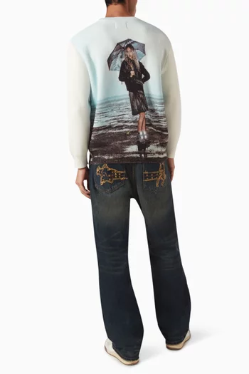 Graphic-print Sweater