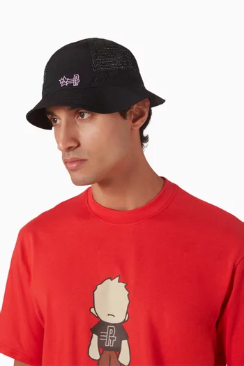 Logo-embroidered Bucket Hat