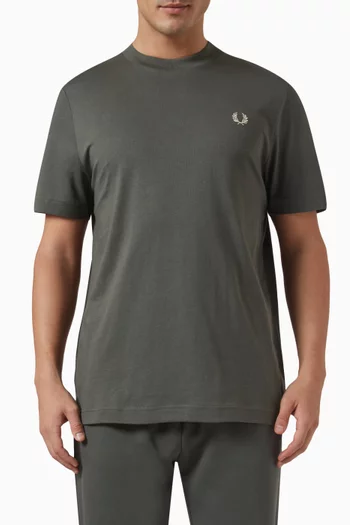 Warped Graphic T-shirt in Cotton-jersey