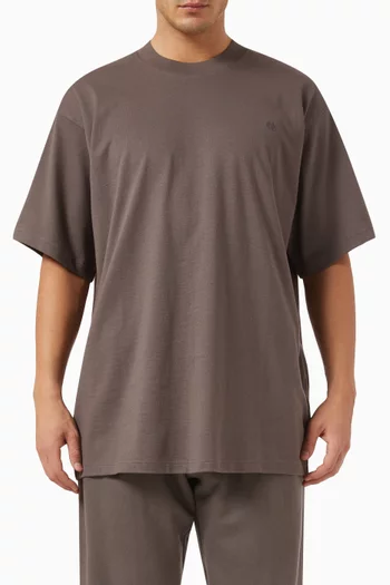 Contempo Relaxed T-shirt in Cotton-jersey
