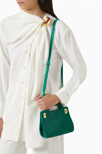 Mini Wanda Bag in Suede