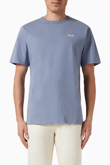 Bass Logo T-Shirt in Organic Cotton