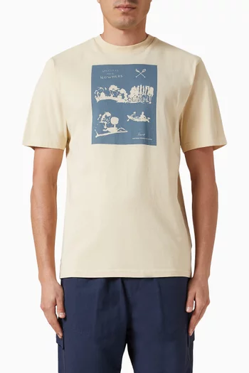 Falls Logo T-Shirt in Organic Cotton