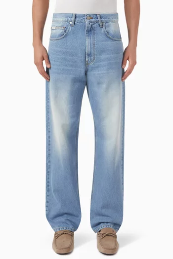 Heath Straight-leg Jeans in Cotton-denim