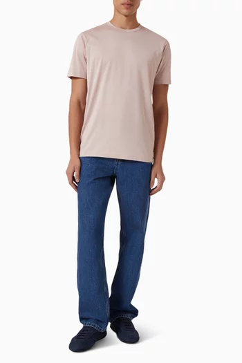 تي شيرت كلاسيكي قطن جيرسيه