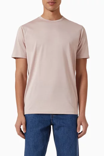 تي شيرت كلاسيكي قطن جيرسيه