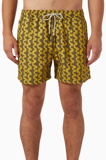 Twine Swim Shorts in Nylon