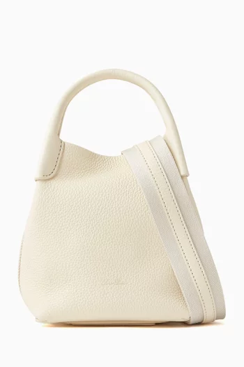 Micro Bale Bag in Calfskin Leather