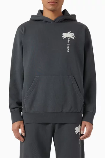 The Palm Logo Hoodie in Cotton