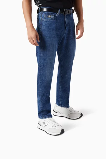 Runner Sneakers in Leather