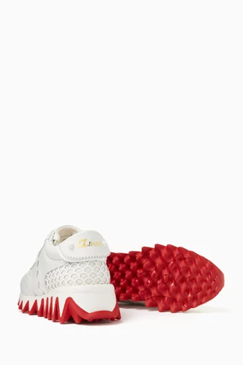 Mini Shark Sneakers in Leather