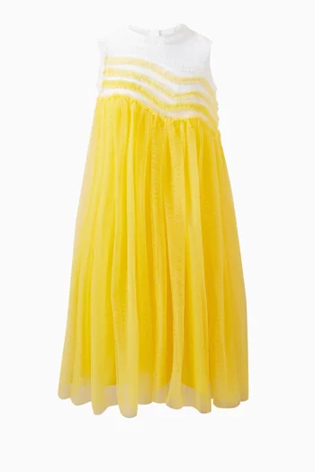Misty Wave Dress in Nylon