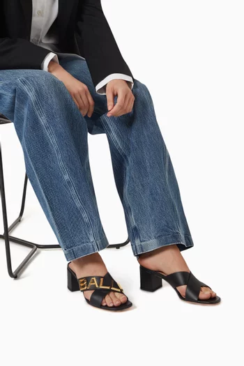 Larise 55 Sandals in Leather