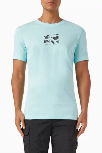 Small Box Logo T-shirt in Cotton