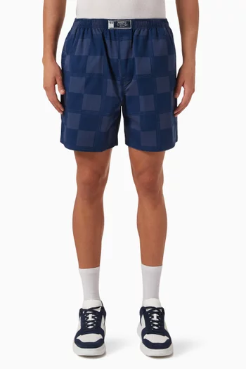 Checkerboard Shorts in Cotton