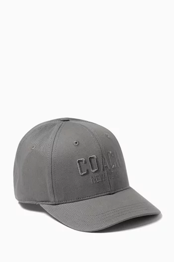 Logo-embroidered Baseball Cap in Cotton Twill