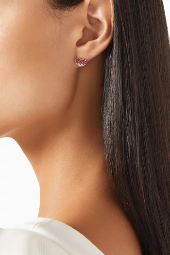 You're Making Me Blush Studs in 10kt Rose Gold