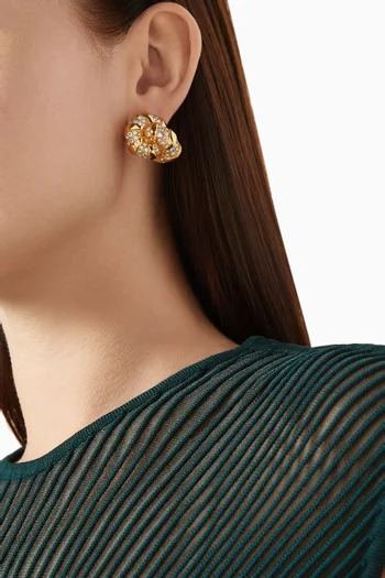 Mélodie Earrings in Brass