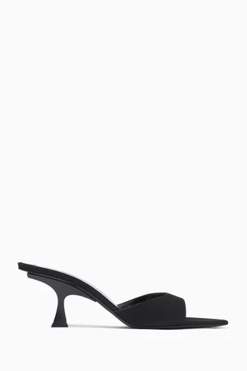 Bes 65 Mules in Satin