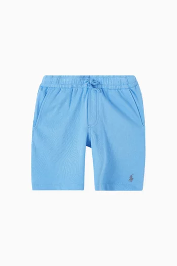 Logo Spa Shorts in Cotton-terry