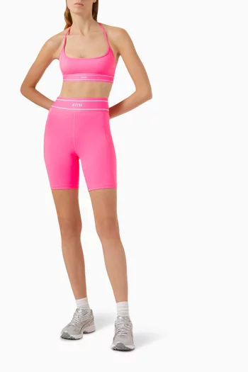 Lana Biker Shorts in Recycled Polyester