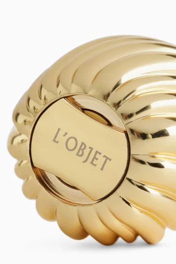 طقم مملحة ومبهرة بتصميم مموج، قطعتان