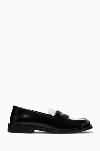 Amanda College Loafers in Leather