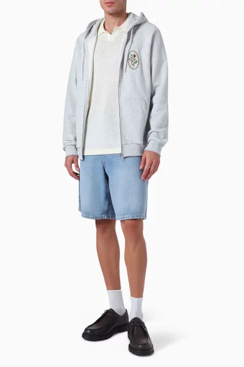 Emmanuel Polo Shirt in Linen-blend Knit