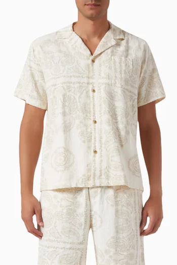 Lesley Paisley Shirt in Cotton-blend
