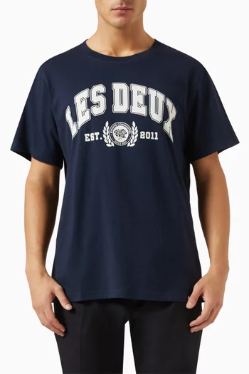 University T-shirt in Cotton