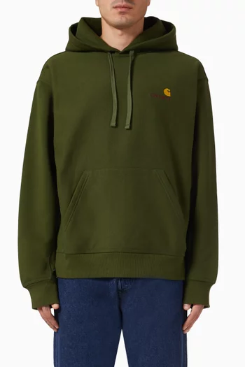 American Script Hoodie in Cotton-blend