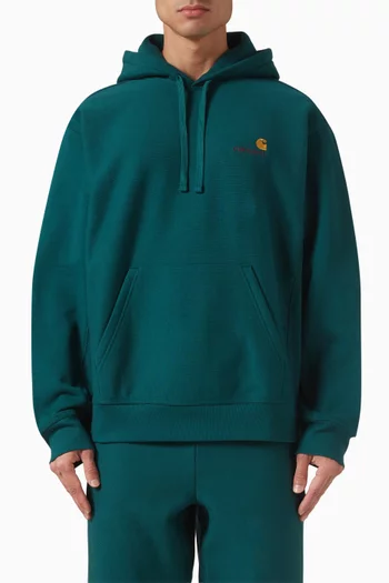 American Script Hoodie in Cotton-blend