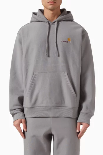 American Script Hoodie in Cotton-blend