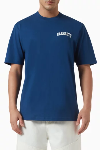 University Script T-shirt in Cotton-jersey