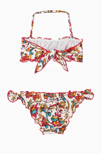 Emy Two-piece Swimsuit in Stretch Nylon