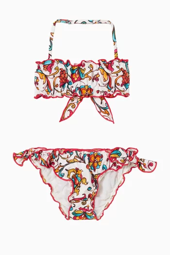 Emy Two-piece Swimsuit in Stretch Nylon