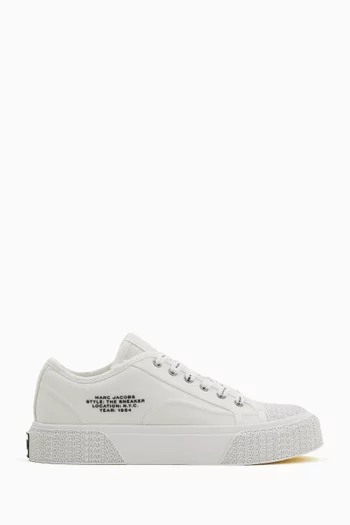 Low Top Sneakers in Canvas