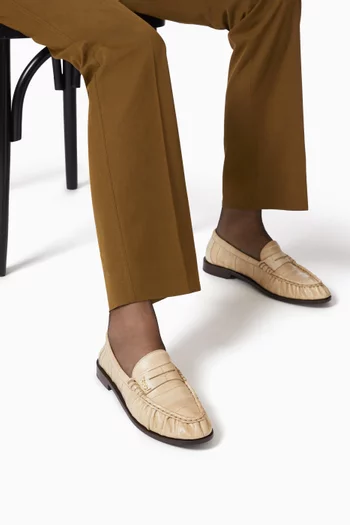 LE LOAFER Loafers in Eel Leather