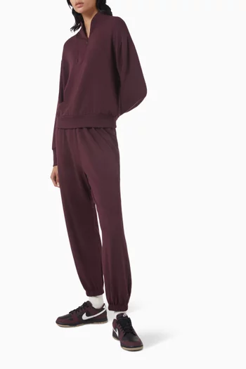Andie Oversized Sweatpants in Fleece