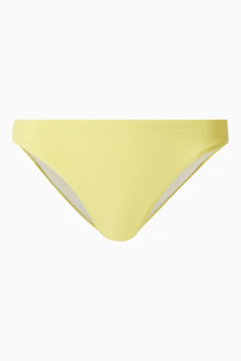 Basic Ruched Bikini Briefs